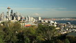 Seattle Skyline, Mount Rainier, Elliott Bay