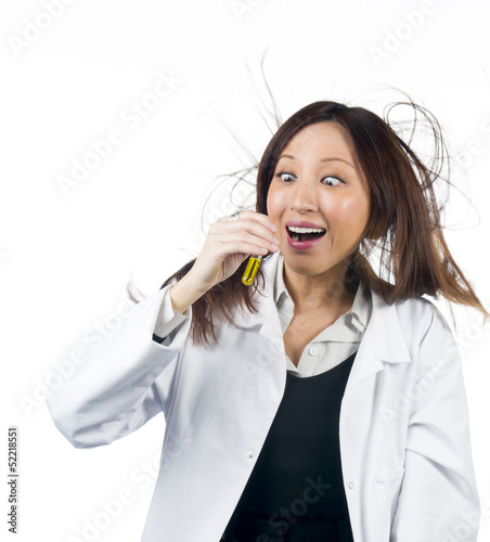 Photo: Cross eyed scientist Cross eyed scientist