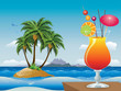 Cocktail on the beach