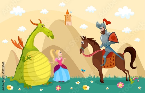 Vector: dragon dragon