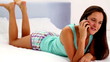 Woman chatting on the phone