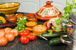 Photo: Tajine ingredients Tajine ingredients