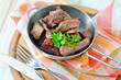 fried meat