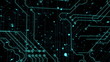 Animation of a circuit board