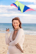 kite flying female
