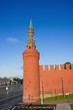 Moscow Kremlin tower at the morning light
