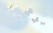 Vektor: Desktop wallpaper - The Background with butterflies in pastel co Desktop wallpaper - The Background with butterflies in pastel co