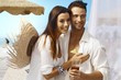 Young couple on summer holiday