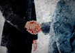 Business agreement between two men