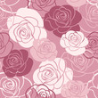 Vektor: Seamless pattern with roses. Vector illustration. Seamless pattern with roses. Vector illustration.