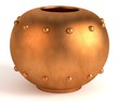 3d render of antique bowl