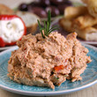 schafskäsecreme und verschiedene meze