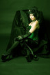 JEUNE FEMME BURLESQUE FAUTEUIL