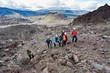 Trekking on Kamchatka.