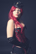 JEUNE FEMME SEXY CORSET BURLESQUE