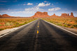 Approaching Monument Valley on Highway 163