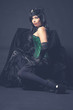 JEUNE FEMME BURLESQUE FAUTEUIL