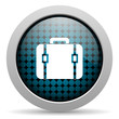 baggage glossy icon