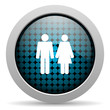 couple glossy icon