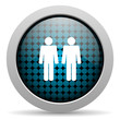 couple glossy icon