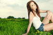 Summer girl portrait