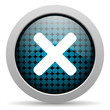 cancel glossy icon