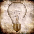 fondo lampadina vintage