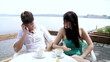 Beautiful woman angry and jealous with boyfriend on the phone