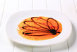 Hot sauce and balsamic vinegar