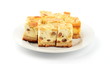 Cheesecake with raisins