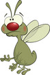 Vector: Fly with the big eyes. Cartoon Fly with the big eyes. Cartoon