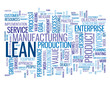 "LEAN" Tag Cloud (smart quality process improvement efficiency)