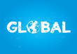 Vector: Grunge Global Concept Grunge Global Concept
