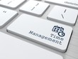 Management Concept. Button "Time Management".