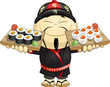 cook of sushi