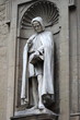 Statue of Giovanni Villani in Florence, Italy