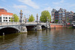 Blue bridge of  Amsterdam