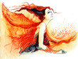 woman with wings