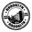 Vector: Brooklyn stamp Brooklyn stamp