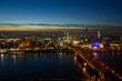 Köln Panorama Altstadt Dom Hauptbahnhof