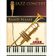 Jazz concert poster