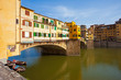 FLORENCE, ITALY - MAY 04 The Ponte Vecchio is one of the symbols