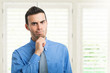 Photo: Pensive businessman Pensive businessman
