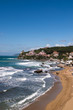 Photo: Castiglioncello, Italy. Beautiful seascape on a sunny spring day Castiglioncello, Italy. Beautiful seascape on a sunny spring day