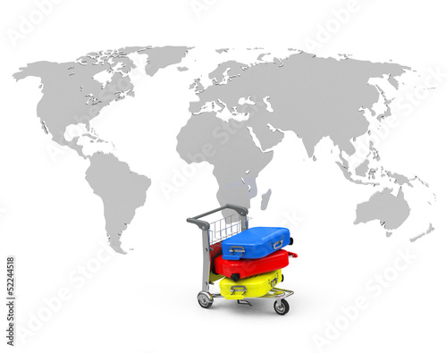 Illustration: Die Reise um die Welt Die Reise um die Welt