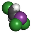 Lewisite chemical weapon molecule. Lewisite is an organoarsenic