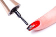 Fashion concept with nail art