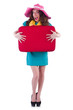 Young woman preparing for vacation