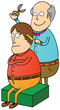 Vector: barber barber