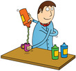 bartender in action